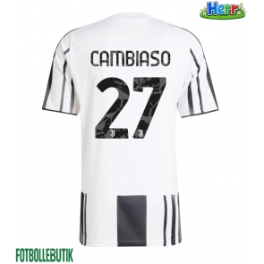 Juventus Andrea Cambiaso #27 Hemmatröja 2025-26 Kortärmad